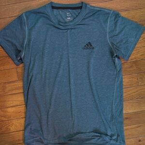 Adidas Heathered Blue Tee